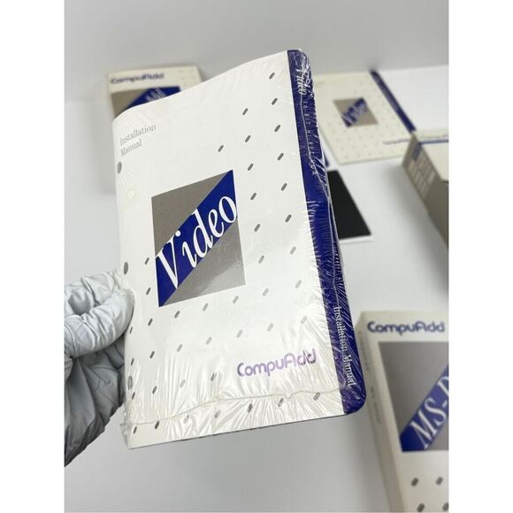 Vtg 1991 CompuAdd System Manual, Video & Mouse Manuals, MS-DOS & Windows Manuals - Picture 5 of 5